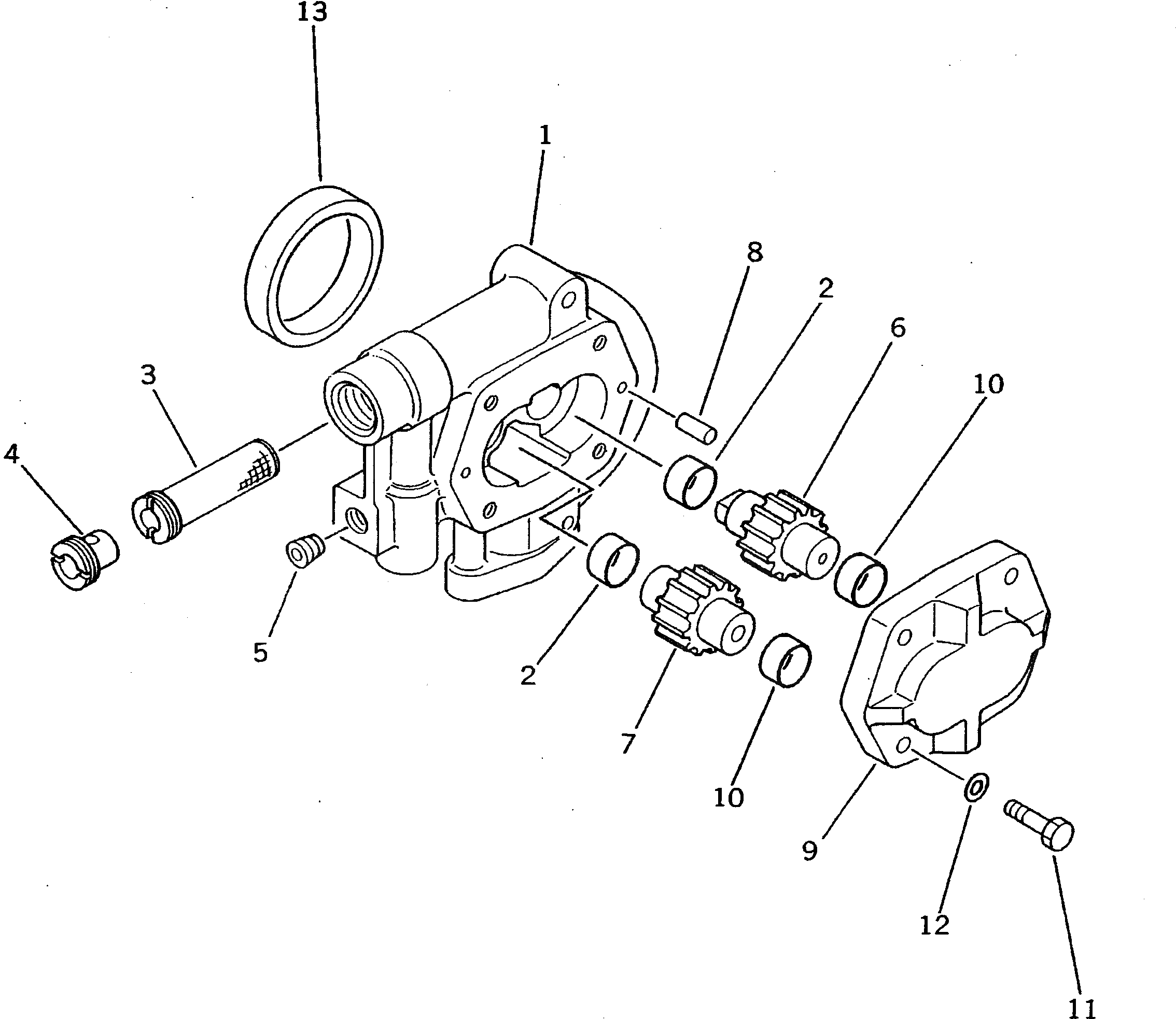 Болт 01010-51240 Komatsu