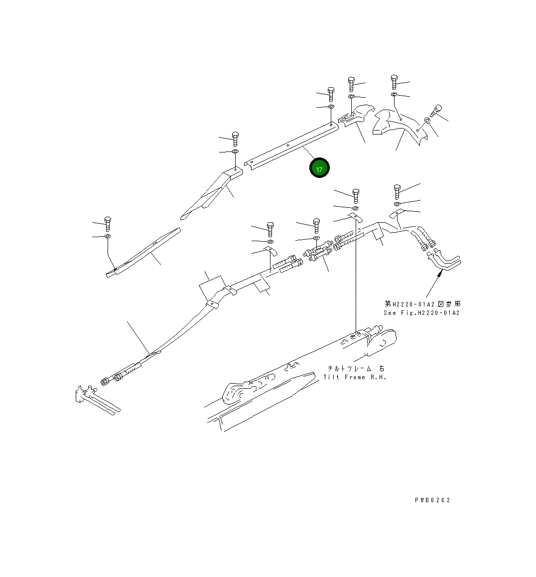 Крышка 154-922-4170  Komatsu