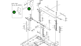 Крышка 21M-54-14270 Komatsu