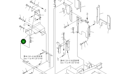 Крышка 20Y-54-27633  Komatsu