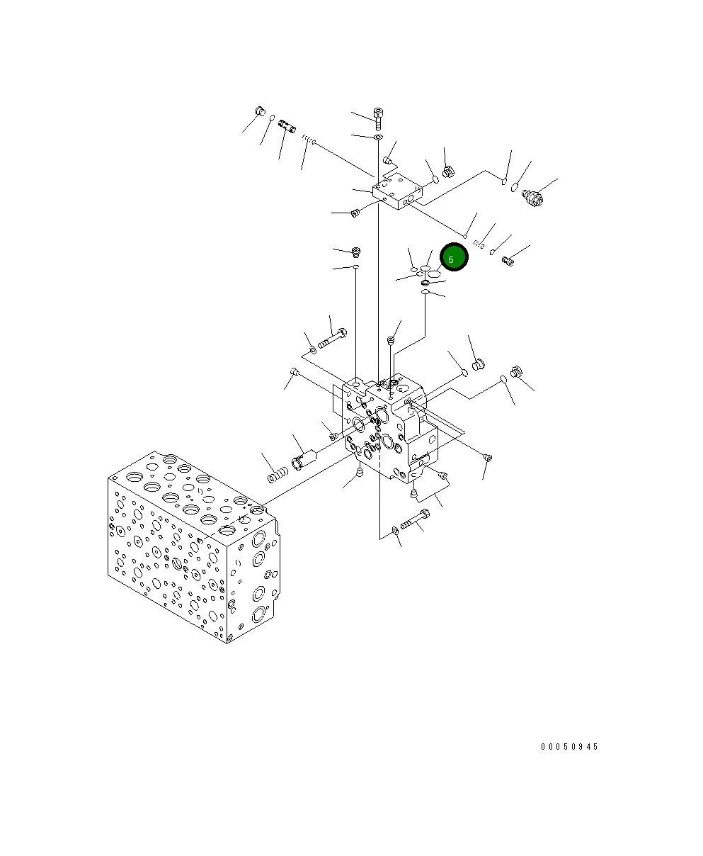 Кольцо уплотнительное (O-Ring) 702-21-55850  Komatsu