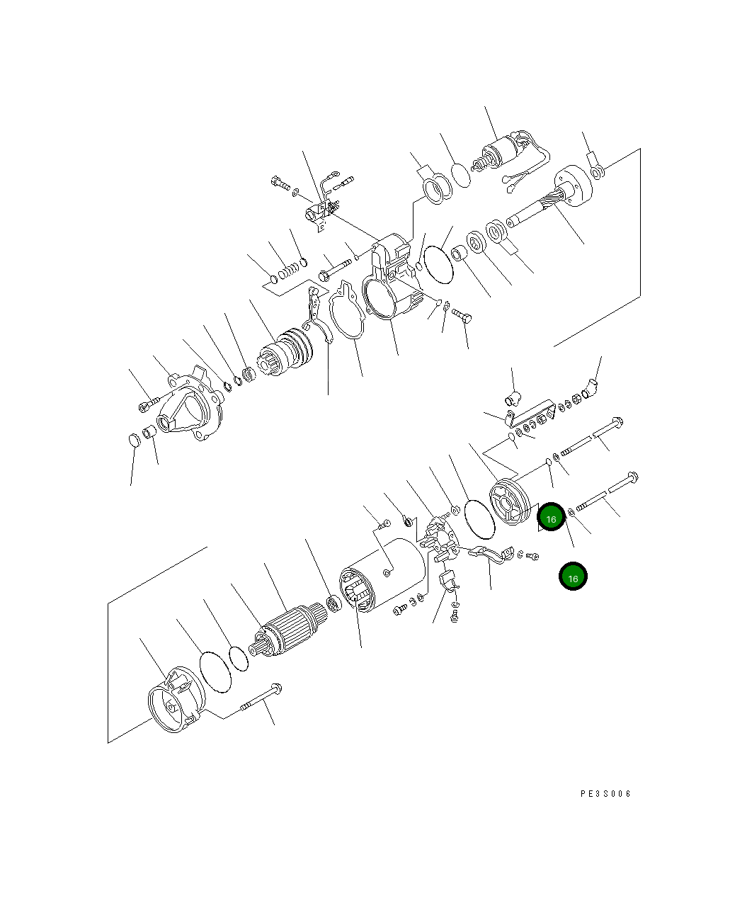 Кольцо уплотнительное (O-Ring) SD6414-03210X0 Komatsu