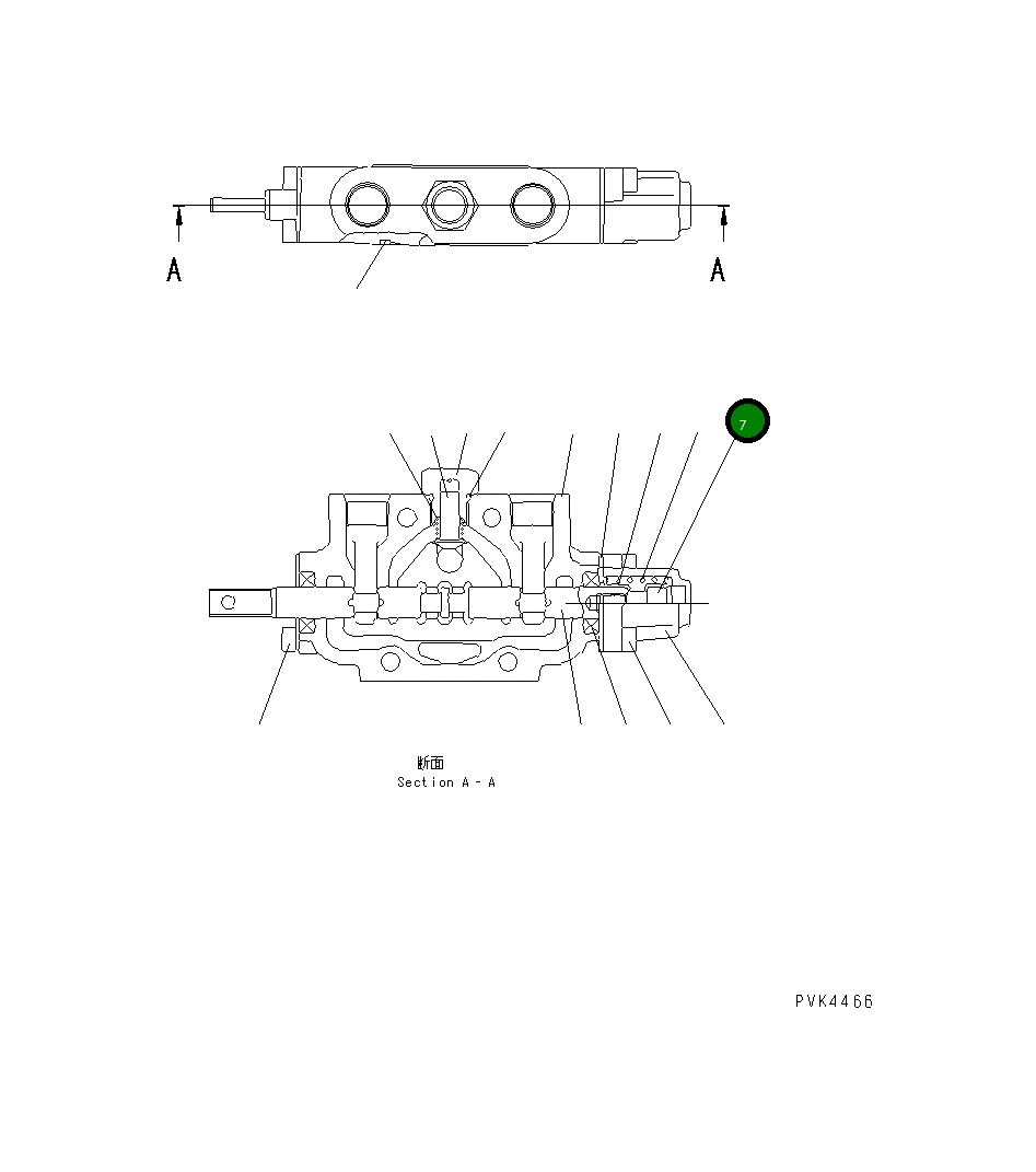 Болт NAE51417062001 Komatsu