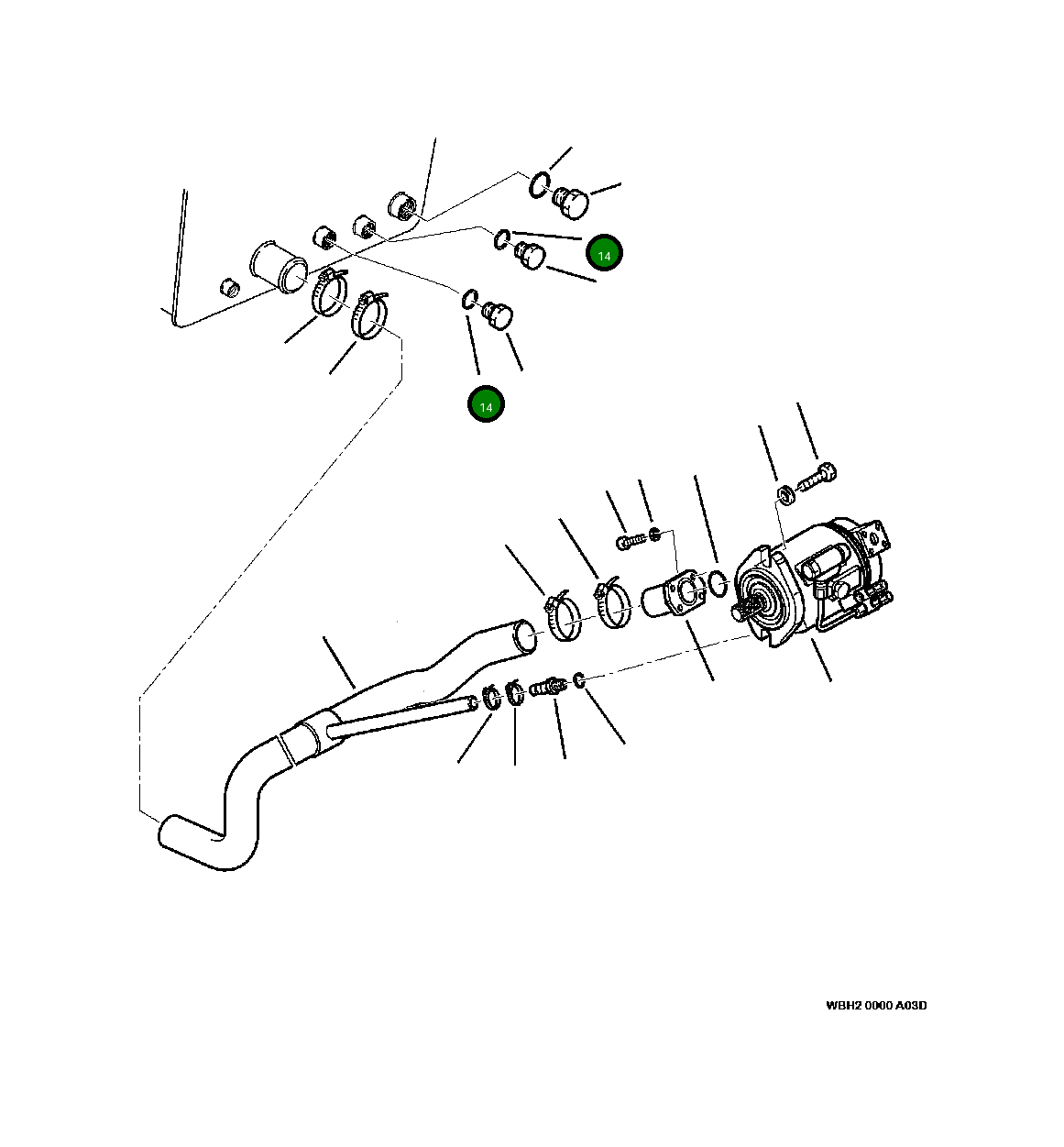 Кольцо уплотнительное (O-Ring) 885150119  Komatsu