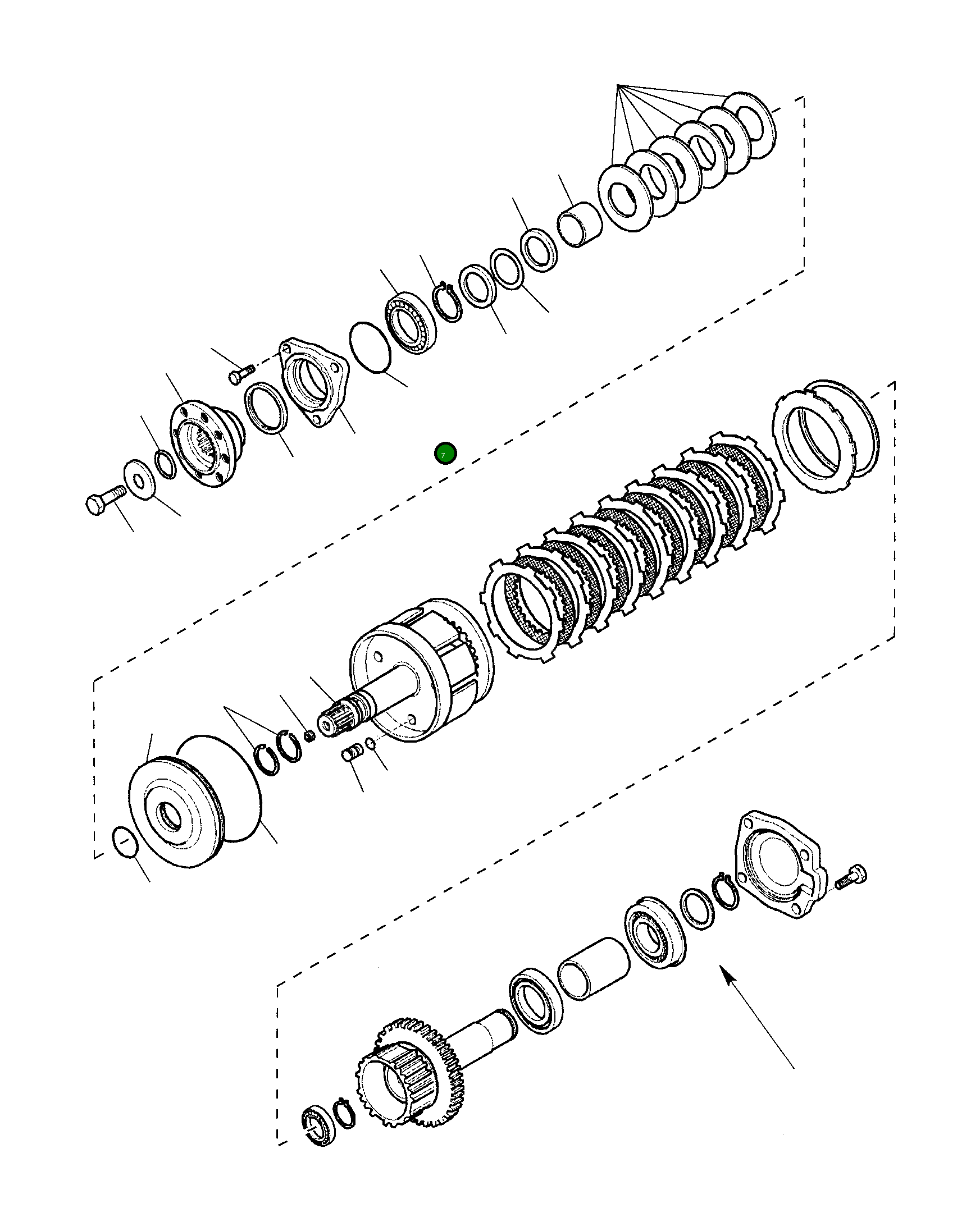 Кольцо уплотнительное (O-Ring) CAO028528 Komatsu