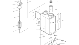 Крышка 201-60-62150 Komatsu