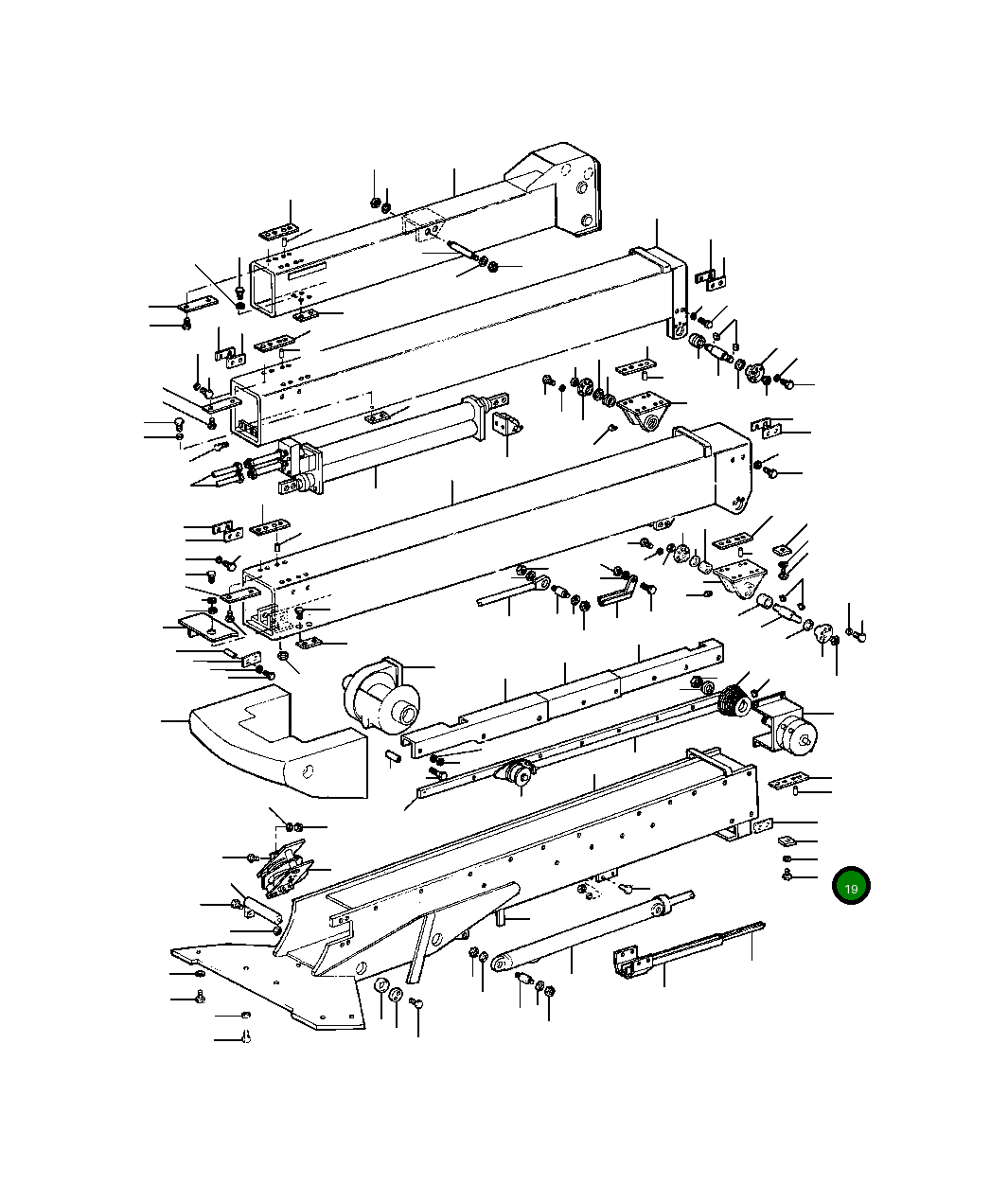 Болт 65 319  Komatsu
