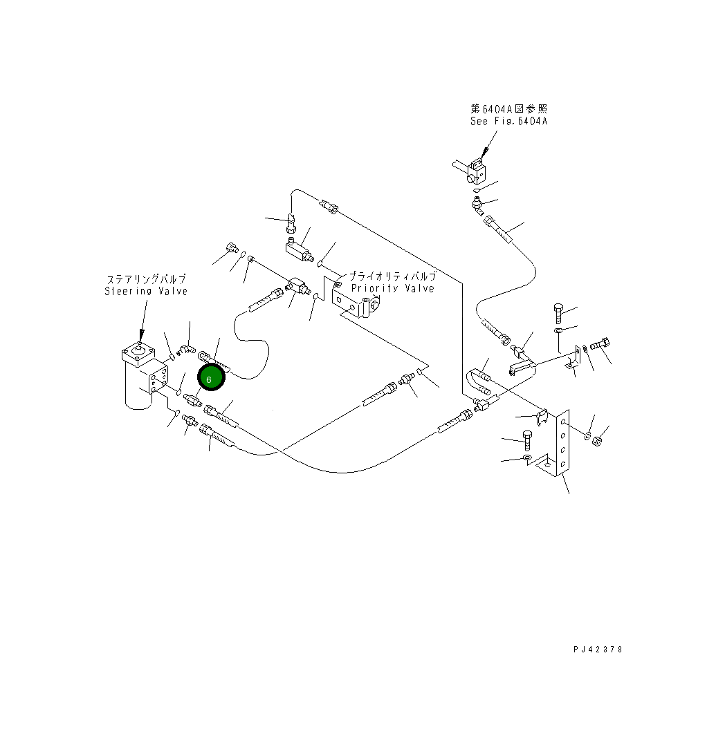 Кольцо уплотнительное (O-Ring) 418-62-11560  Komatsu