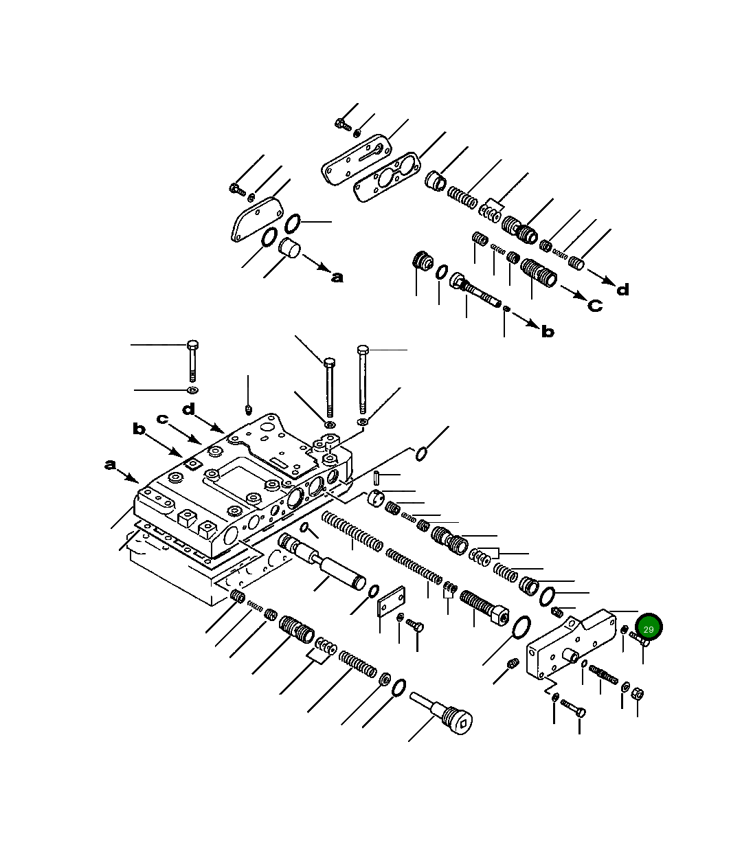 Крышка 425-15-15870  Komatsu