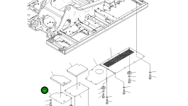 Крышка 21M-54-19430 Komatsu