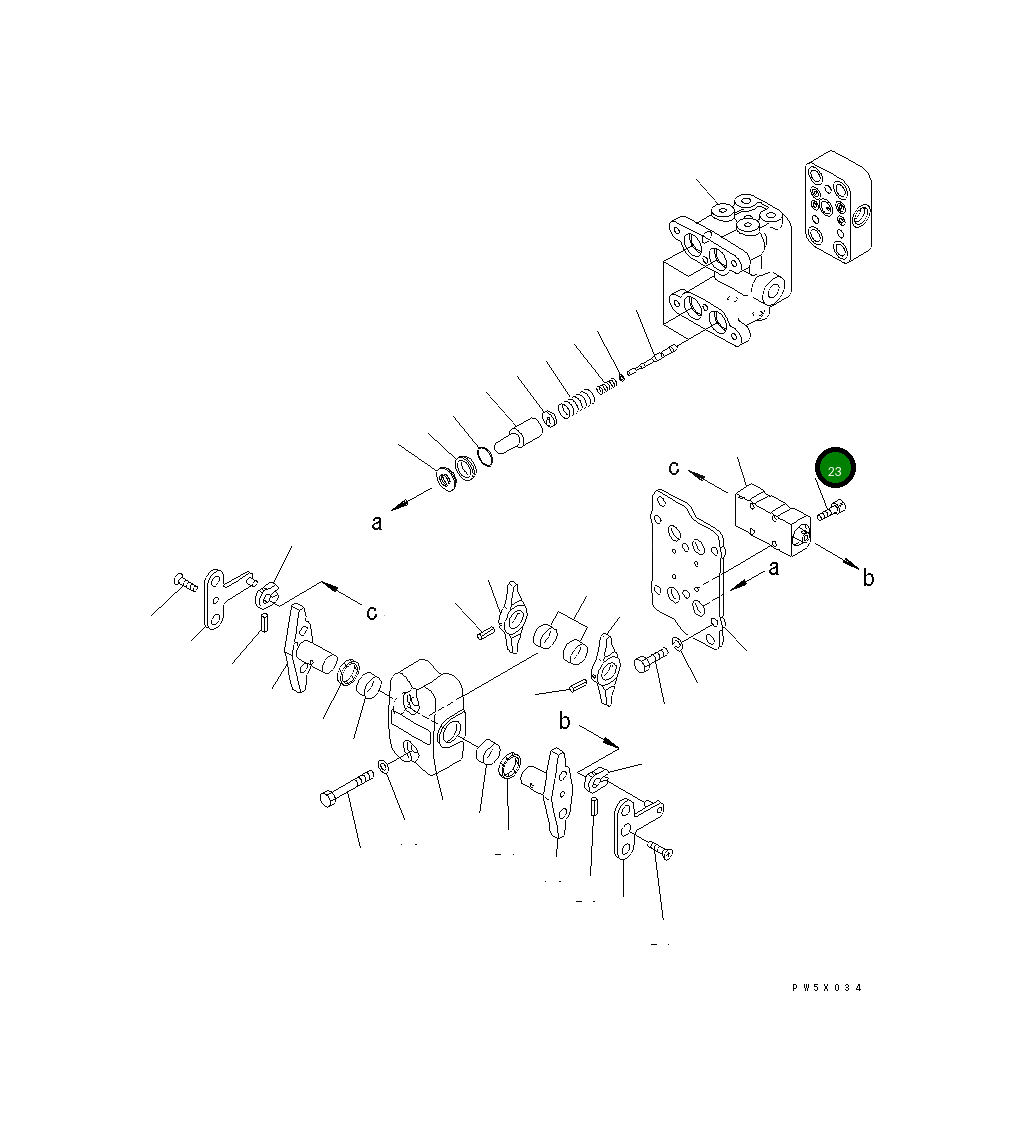 Болт 01252-60525 Komatsu