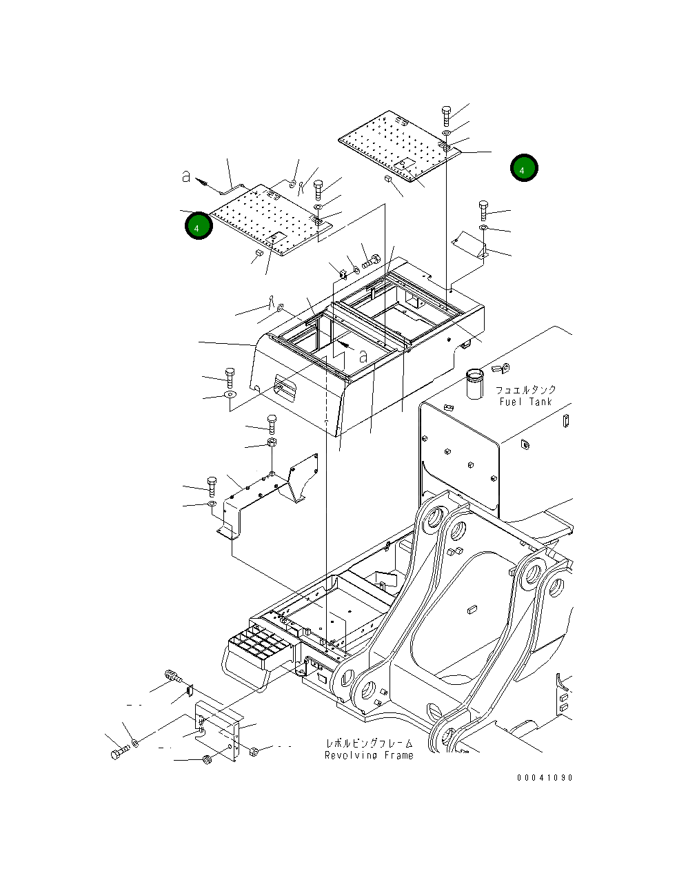 Крышка 209-54-41931 Komatsu