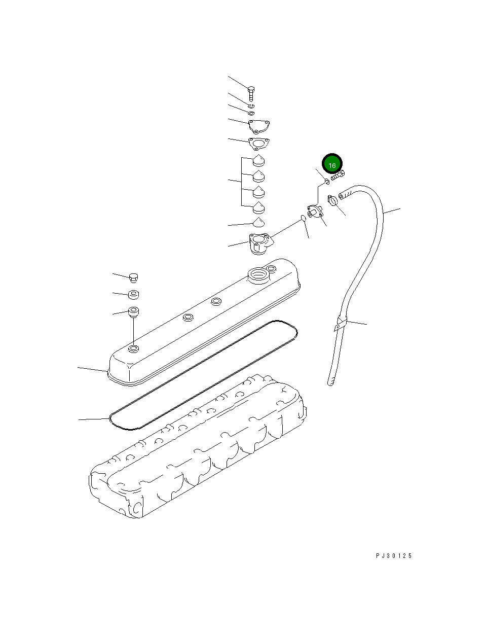 Болт 02010-70522 Komatsu