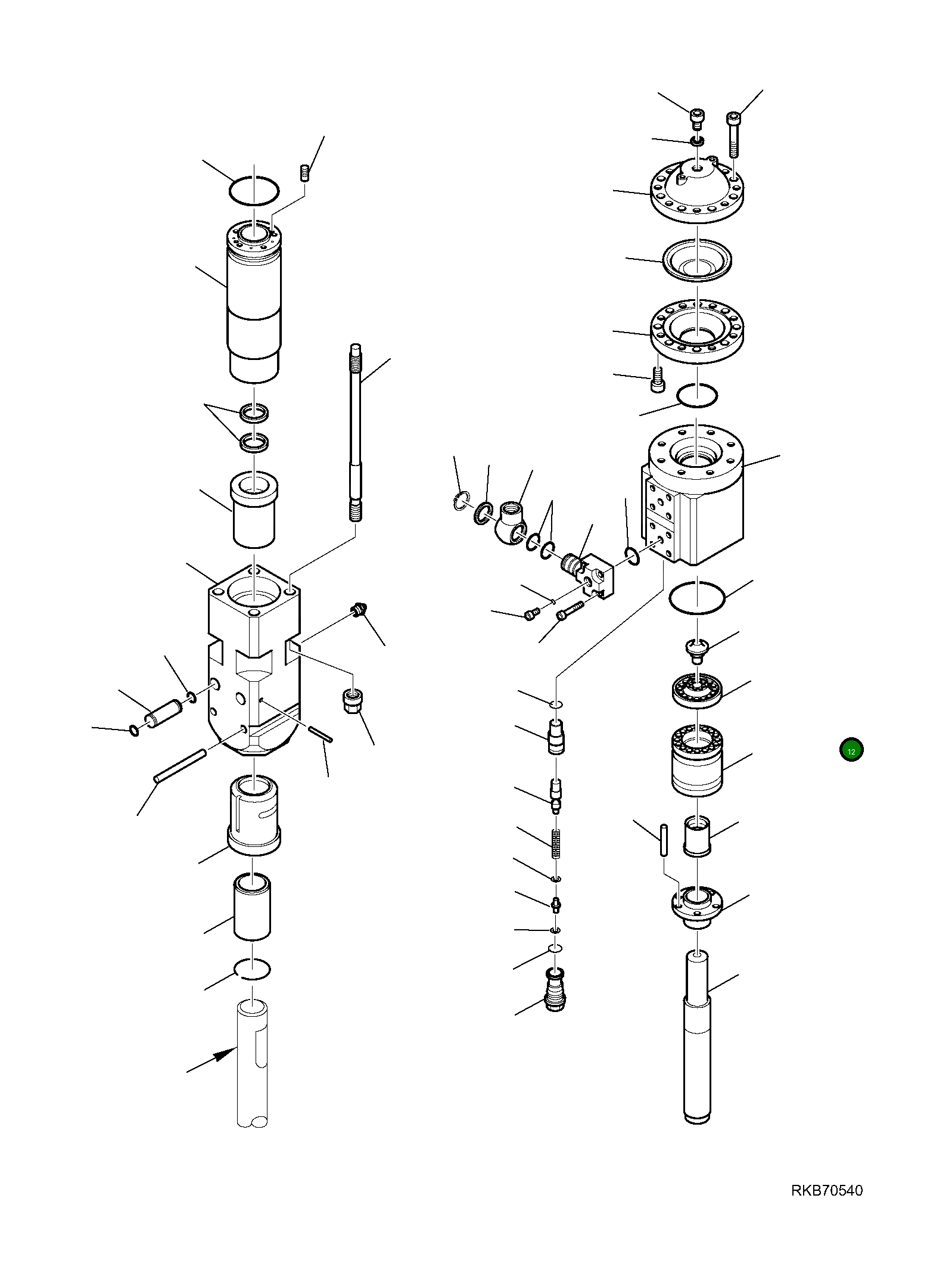 Крышка 42N-989-2590  Komatsu