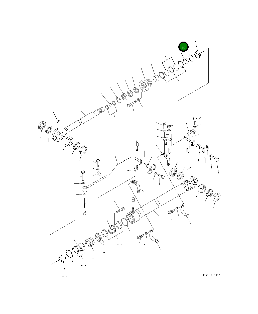 Кольцо 707-71-11450  Komatsu