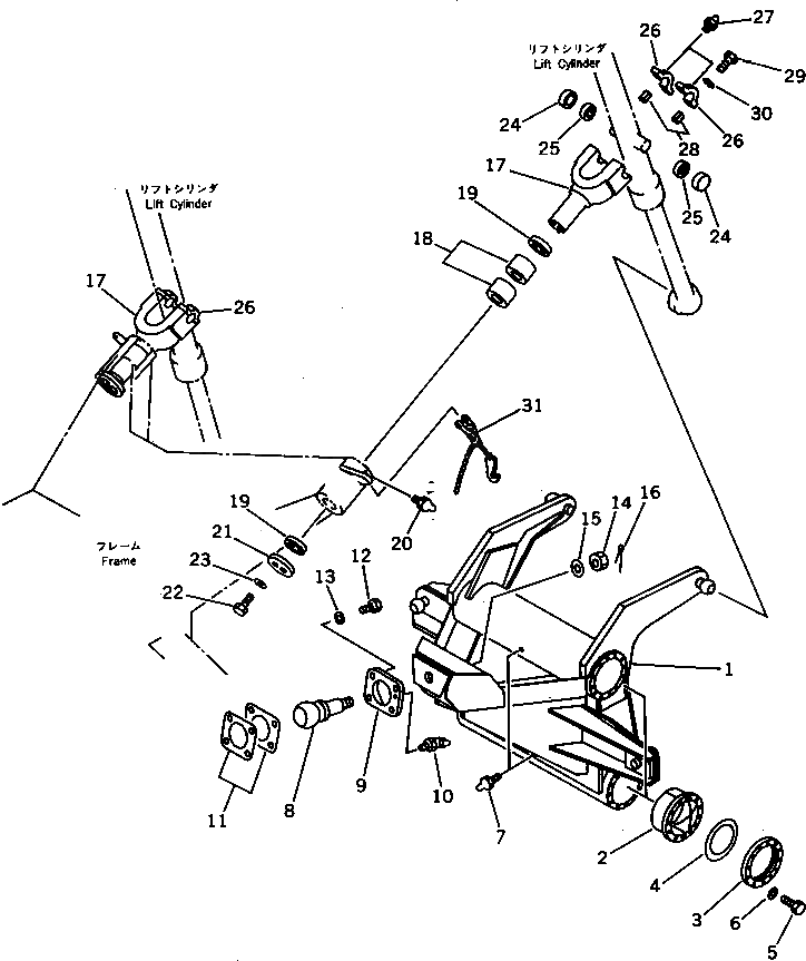 Болт 01016-52490 Komatsu