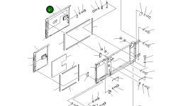 Крышка 208-54-68461 Komatsu