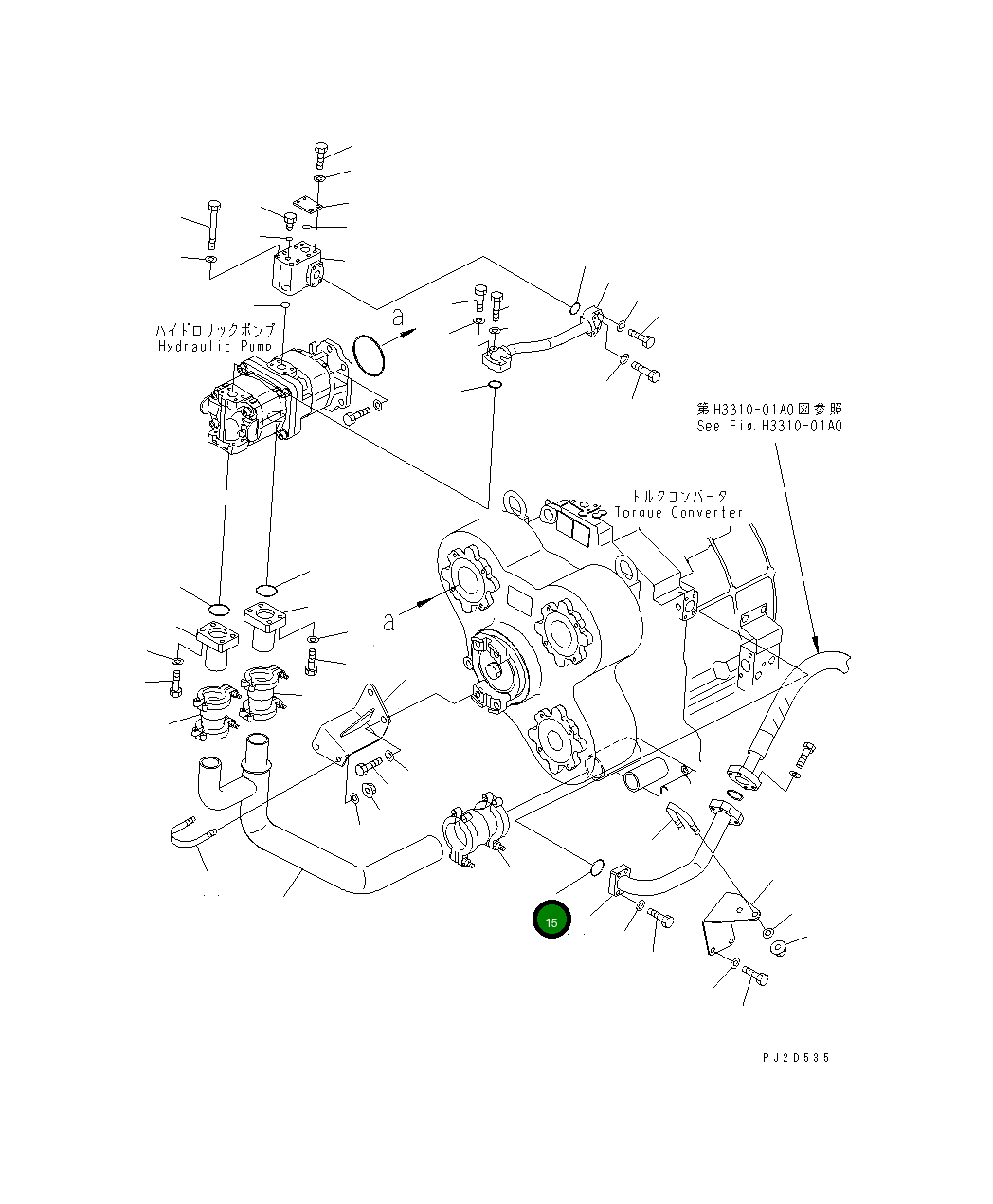 Кольцо уплотнительное (O-Ring) 07000-F3042 Komatsu