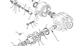 Крышка HU1761402 Komatsu