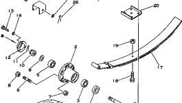 Гайка M710040270721 Komatsu