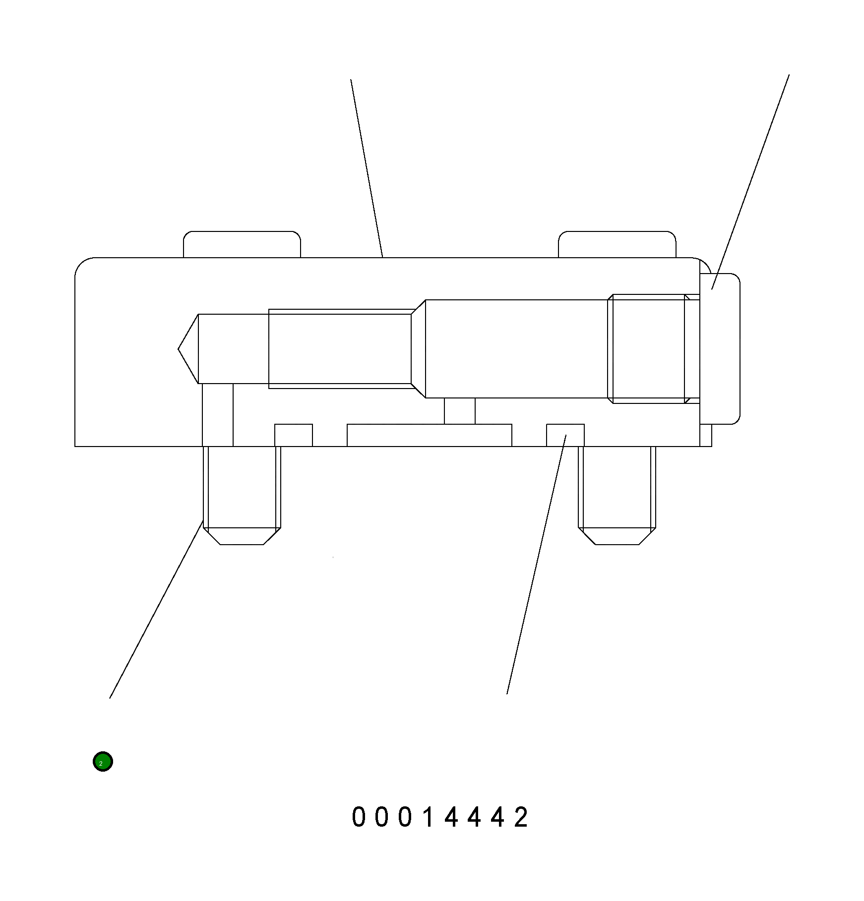 Болт UC1098315911  Komatsu