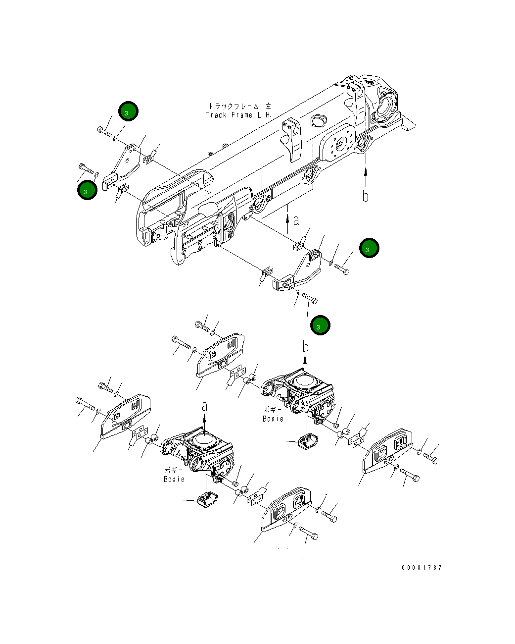 Болт 01010-62255 Komatsu
