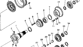 Вал 711-01-12510 Komatsu