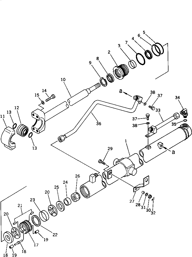 Болт 01012-51035 Komatsu