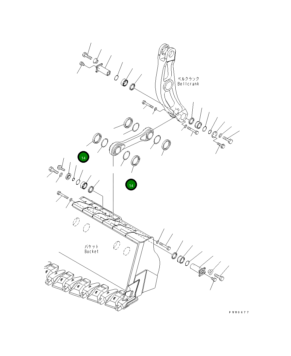 Кольцо 42C-70-11650 Komatsu