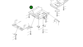 Крышка 176-54-56250 Komatsu