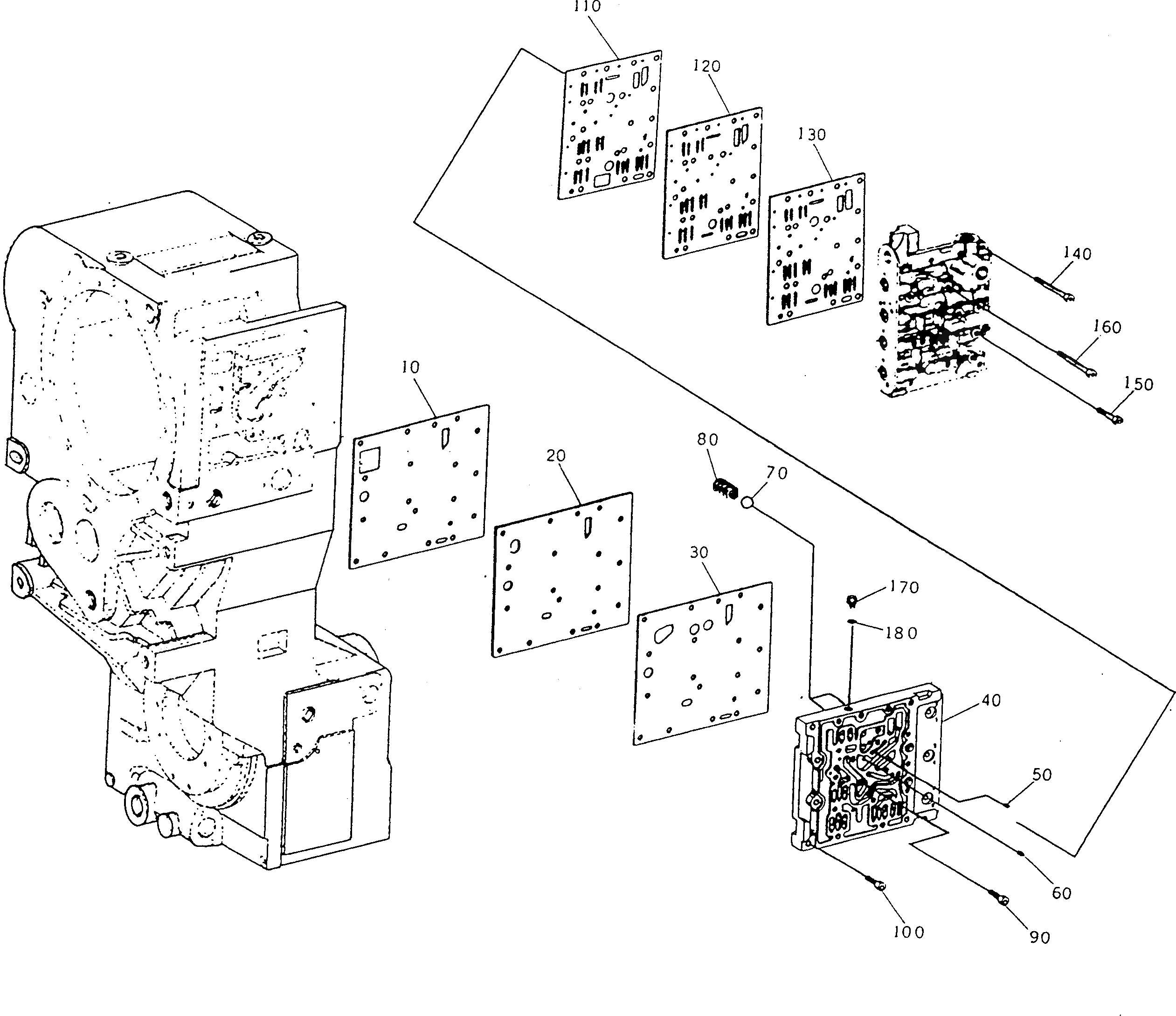 Болт BW061213  Komatsu