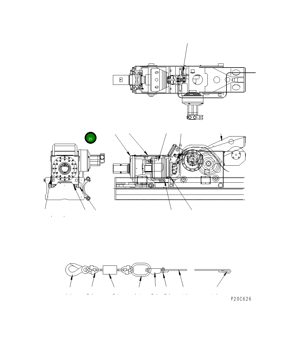 Крышка 8210-72-1850 Komatsu