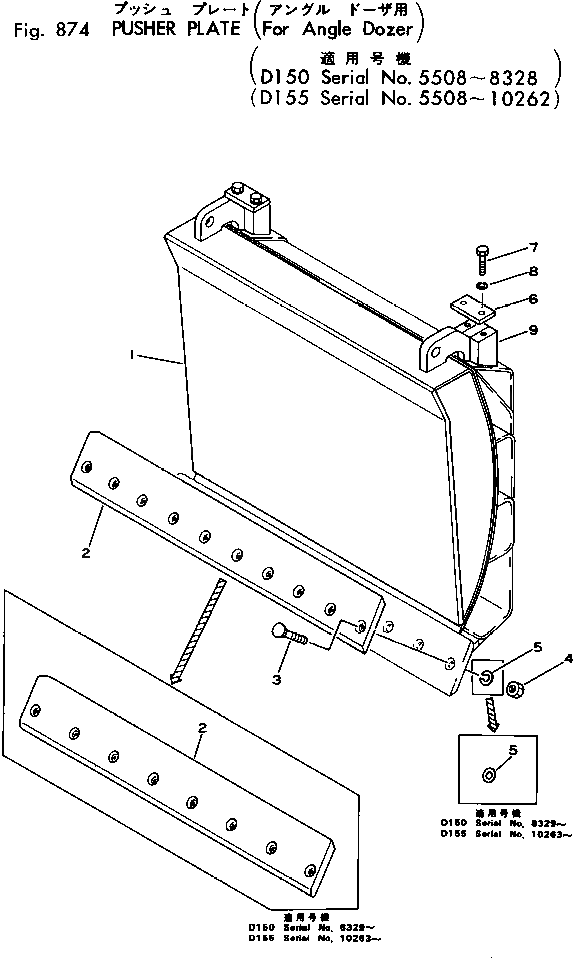 Болт 175-937-1141  Komatsu