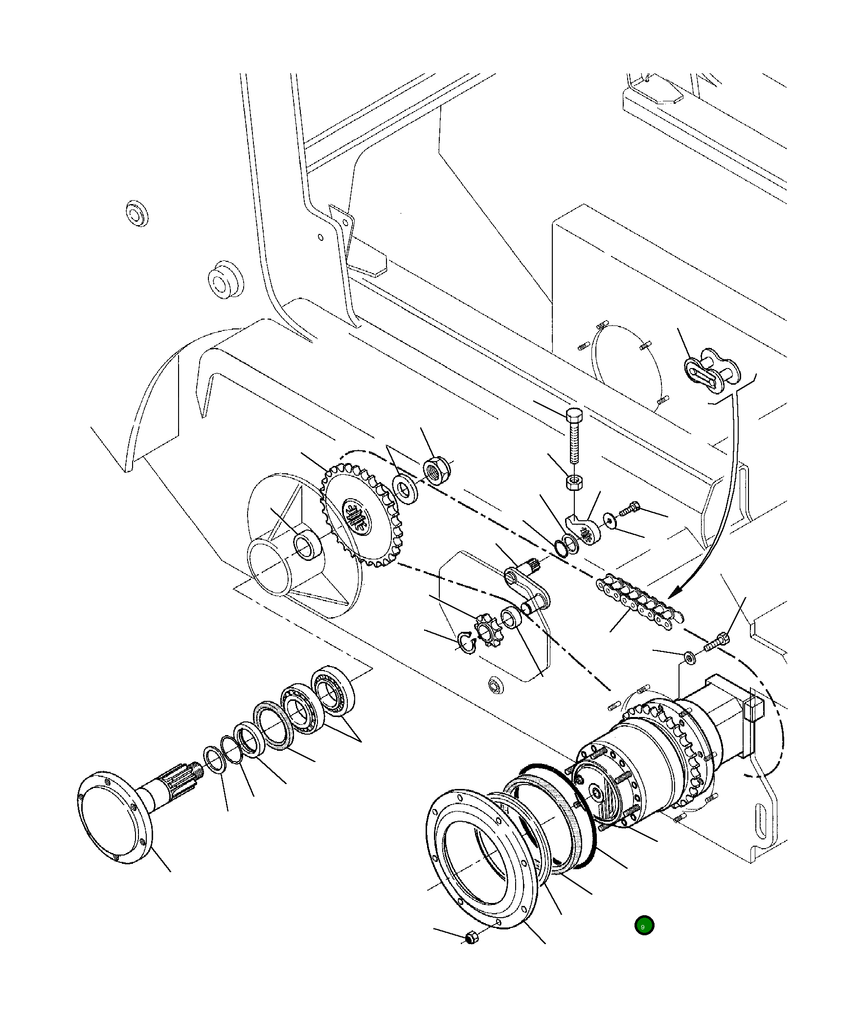 Кольцо уплотнительное (O-Ring) 855021686 Komatsu