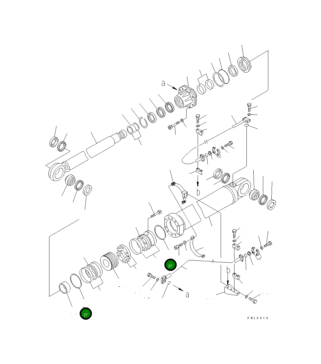 Кольцо 707-44-28910 Komatsu