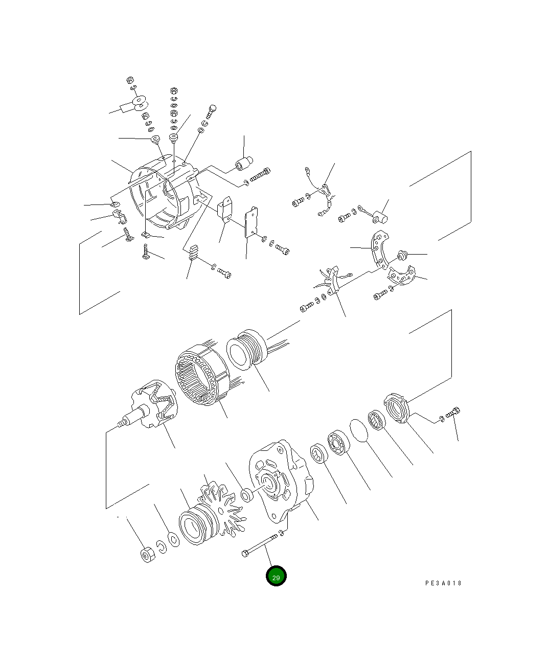 Болт SD5010-04320X0 Komatsu