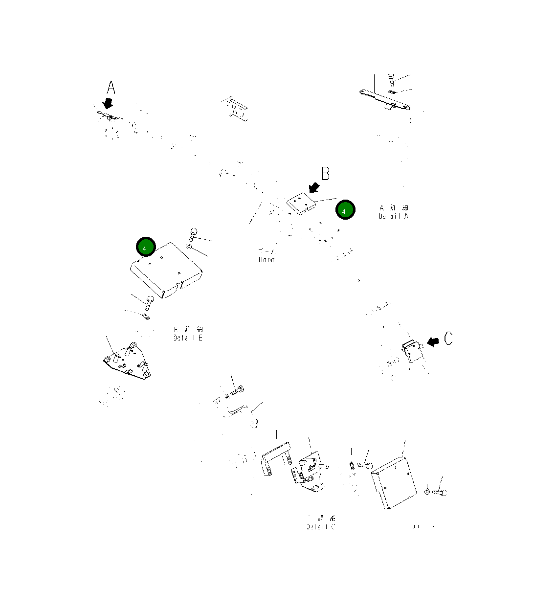 Крышка 208-70-27151 Komatsu