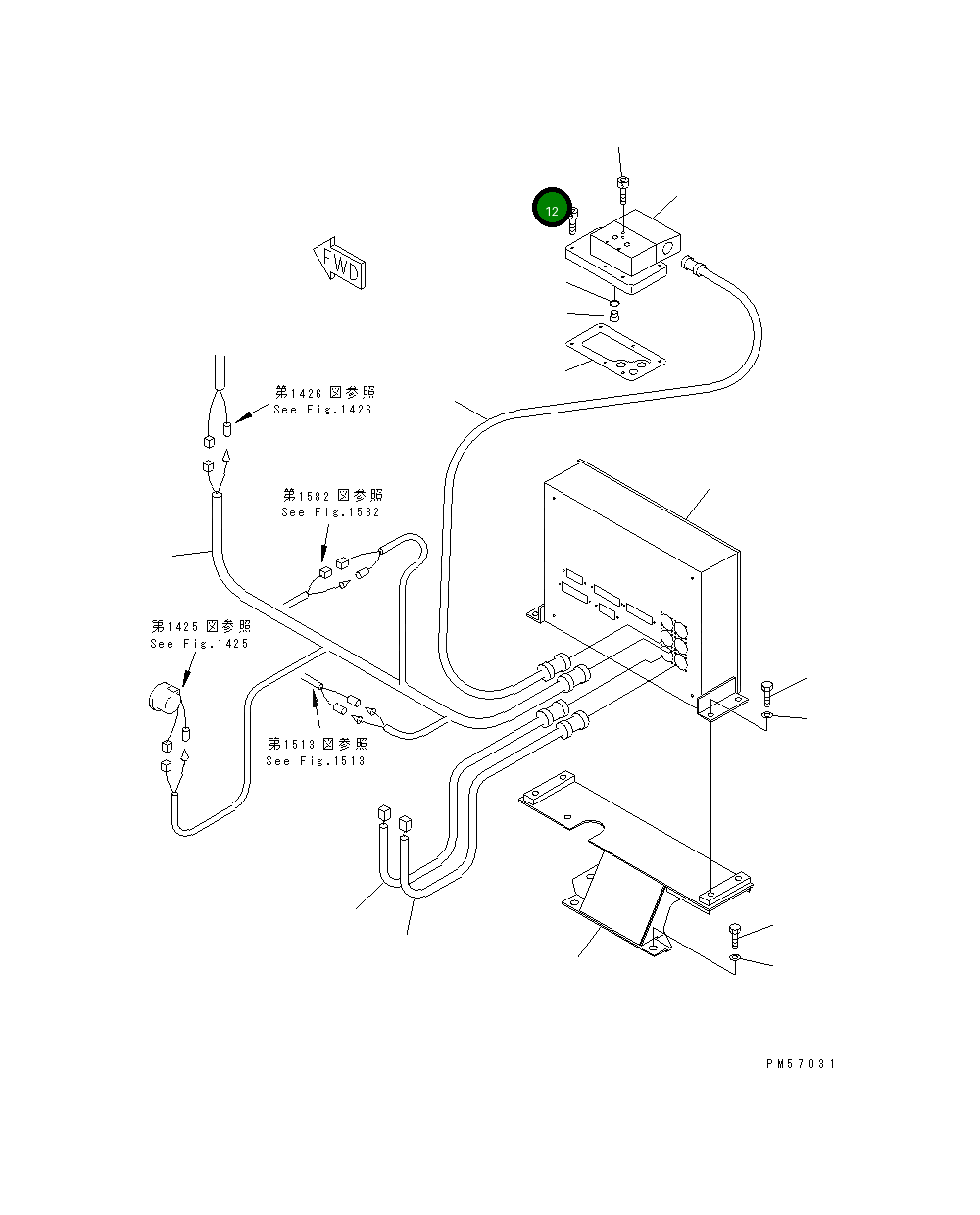 Болт 277-807-1270 Komatsu