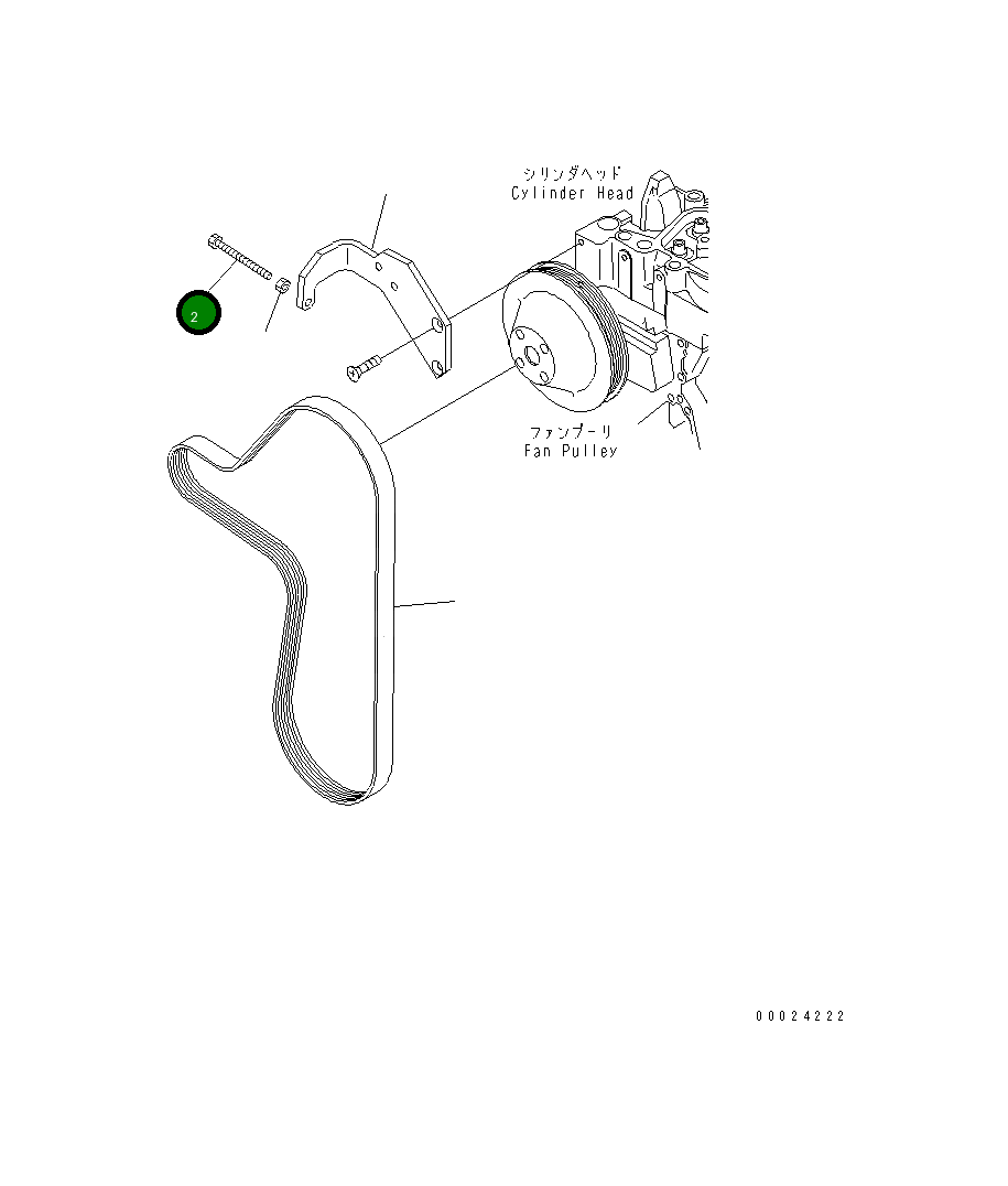 Болт 01016-51085 Komatsu