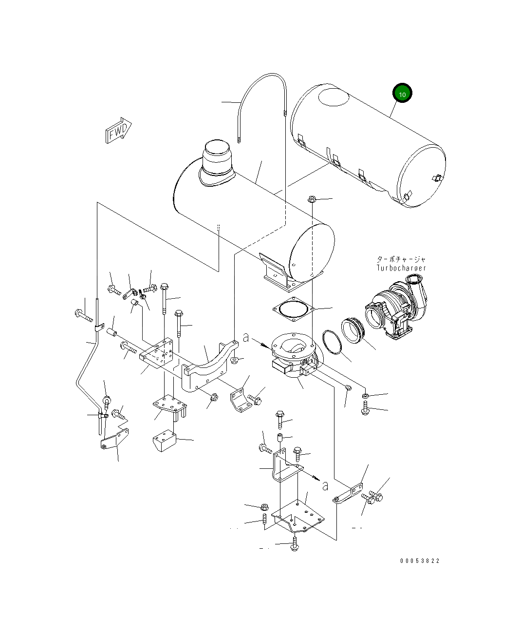 Крышка 6745-11-5860  Komatsu