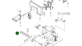 Крышка 22S-979-8120 Komatsu