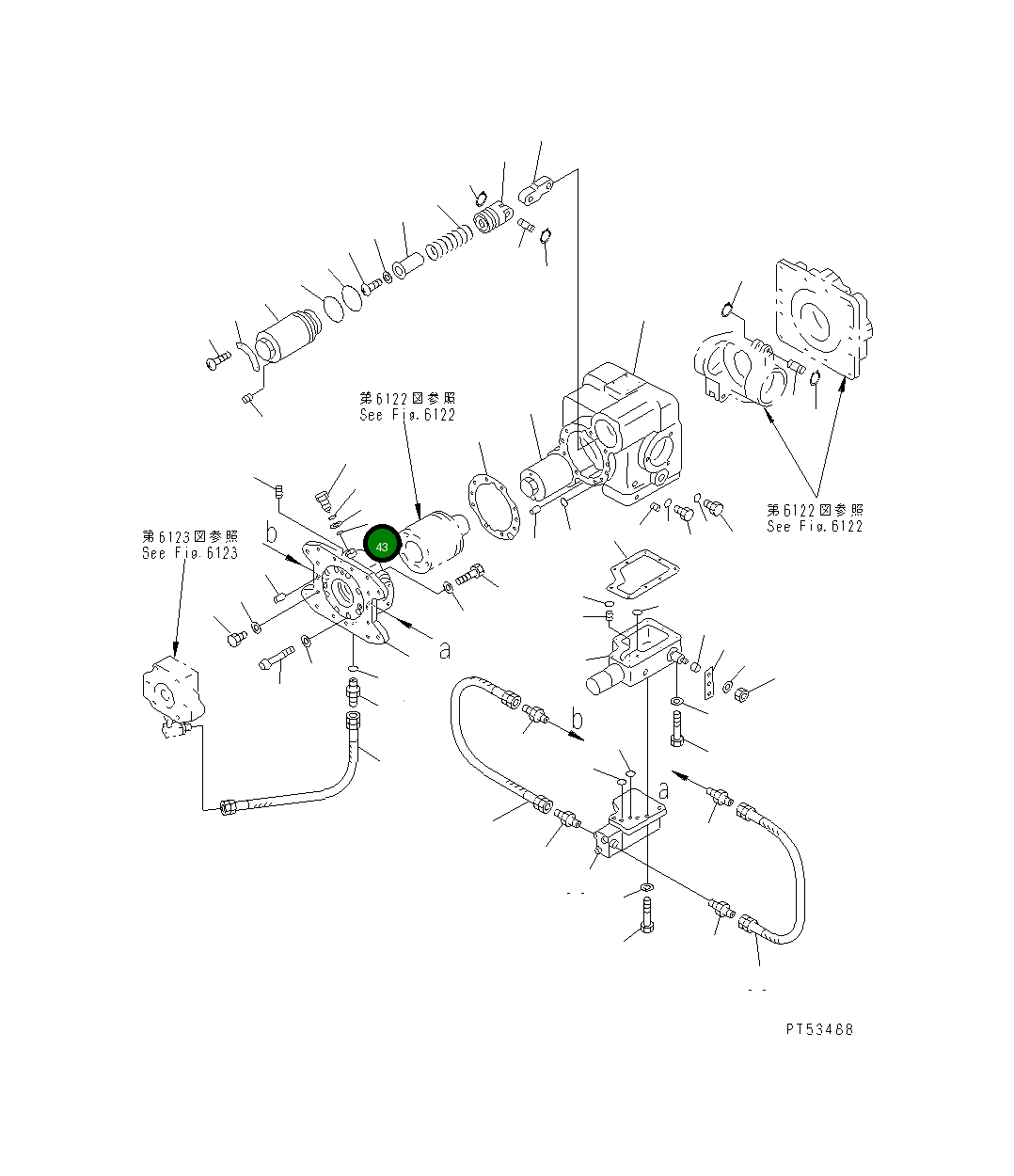 Кольцо уплотнительное (O-Ring) 26C-61-12560 Komatsu