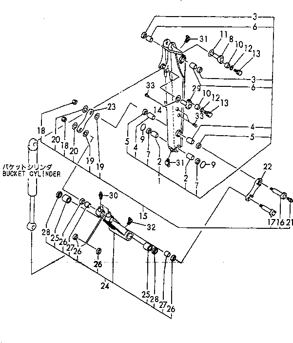 Болт YM26013-120302  Komatsu