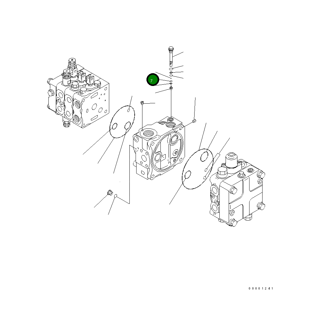 Кольцо уплотнительное (O-Ring) 07000-11005 Komatsu