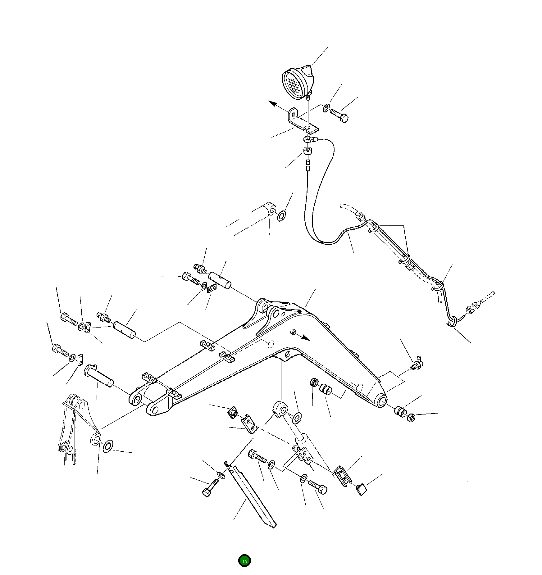 Крышка 3F4582051  Komatsu