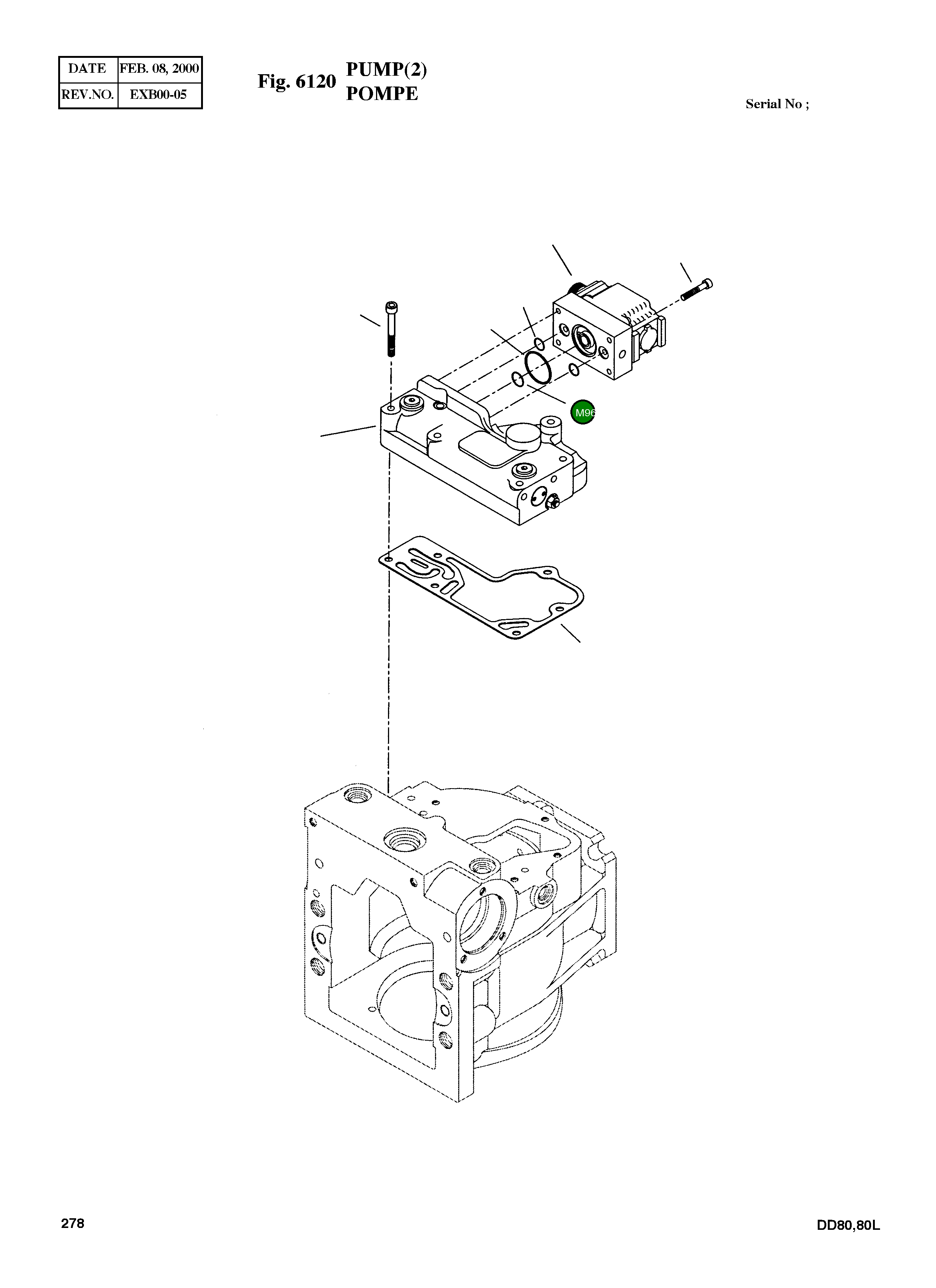 Кольцо уплотнительное (O-Ring) 9004104-0140 Komatsu