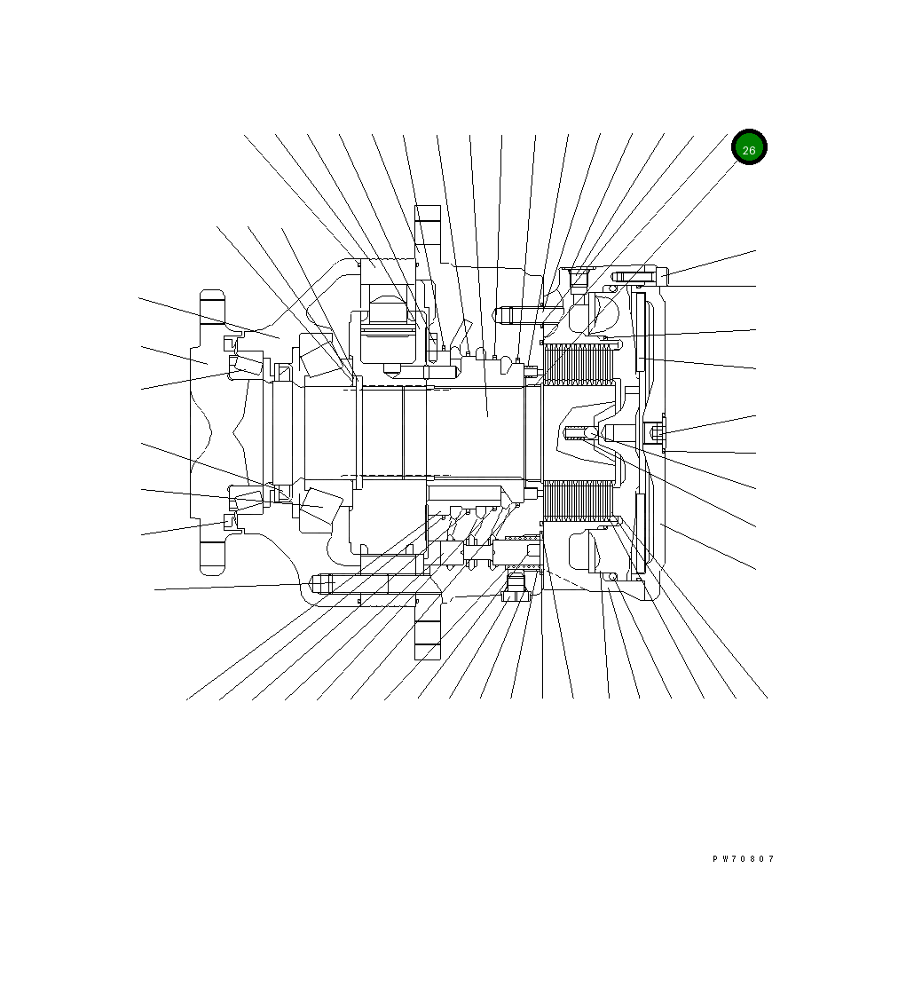 Кольцо уплотнительное (O-Ring) 258-81-53290 Komatsu