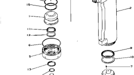 Кольцо уплотнительное (O-Ring) MS.B-9928-14 Komatsu