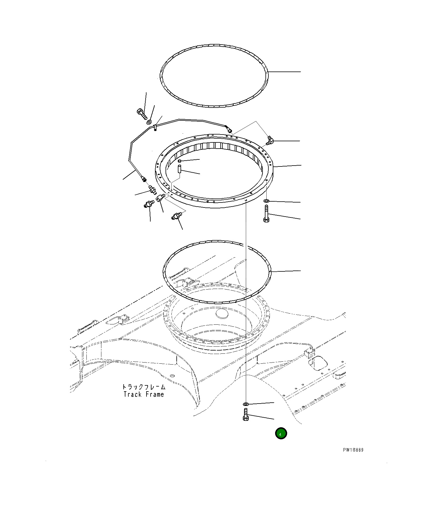 Болт 20Y0911170 Komatsu