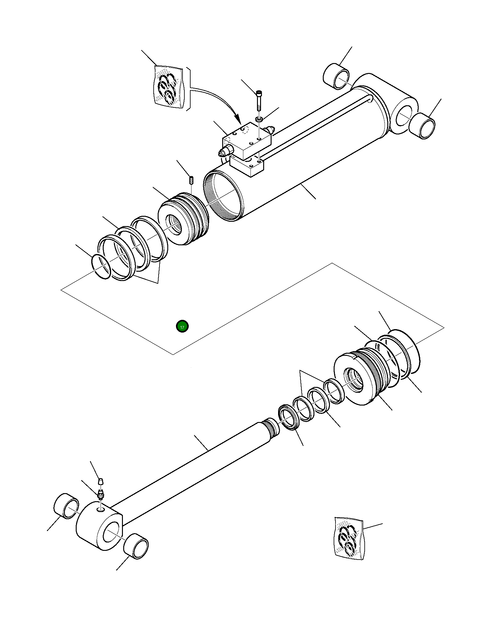 Кольцо уплотнительное (O-Ring) FDT2332130 Komatsu